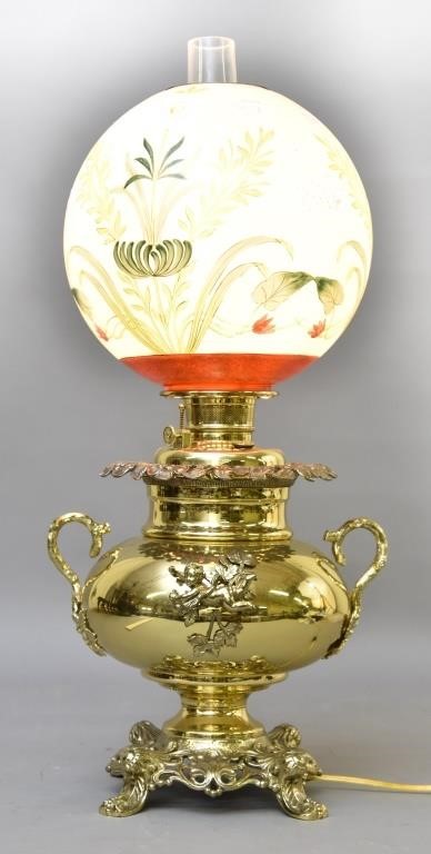 Gone-With-The-Wind polished brass