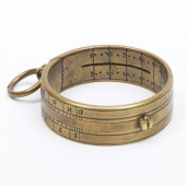 GOO BRASS RING DIAL, POSSIBLY