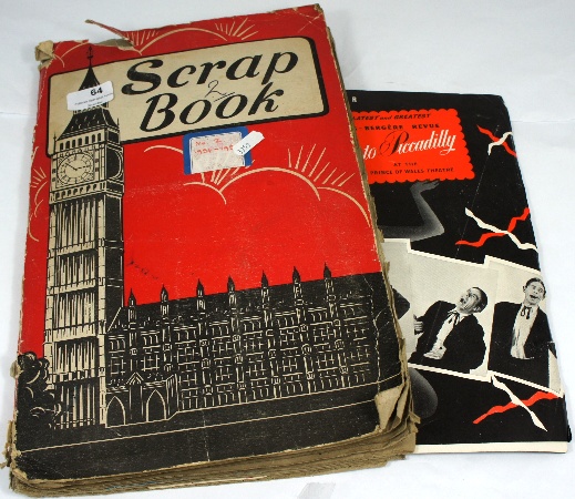 Good 1950's Scrap Book with Local