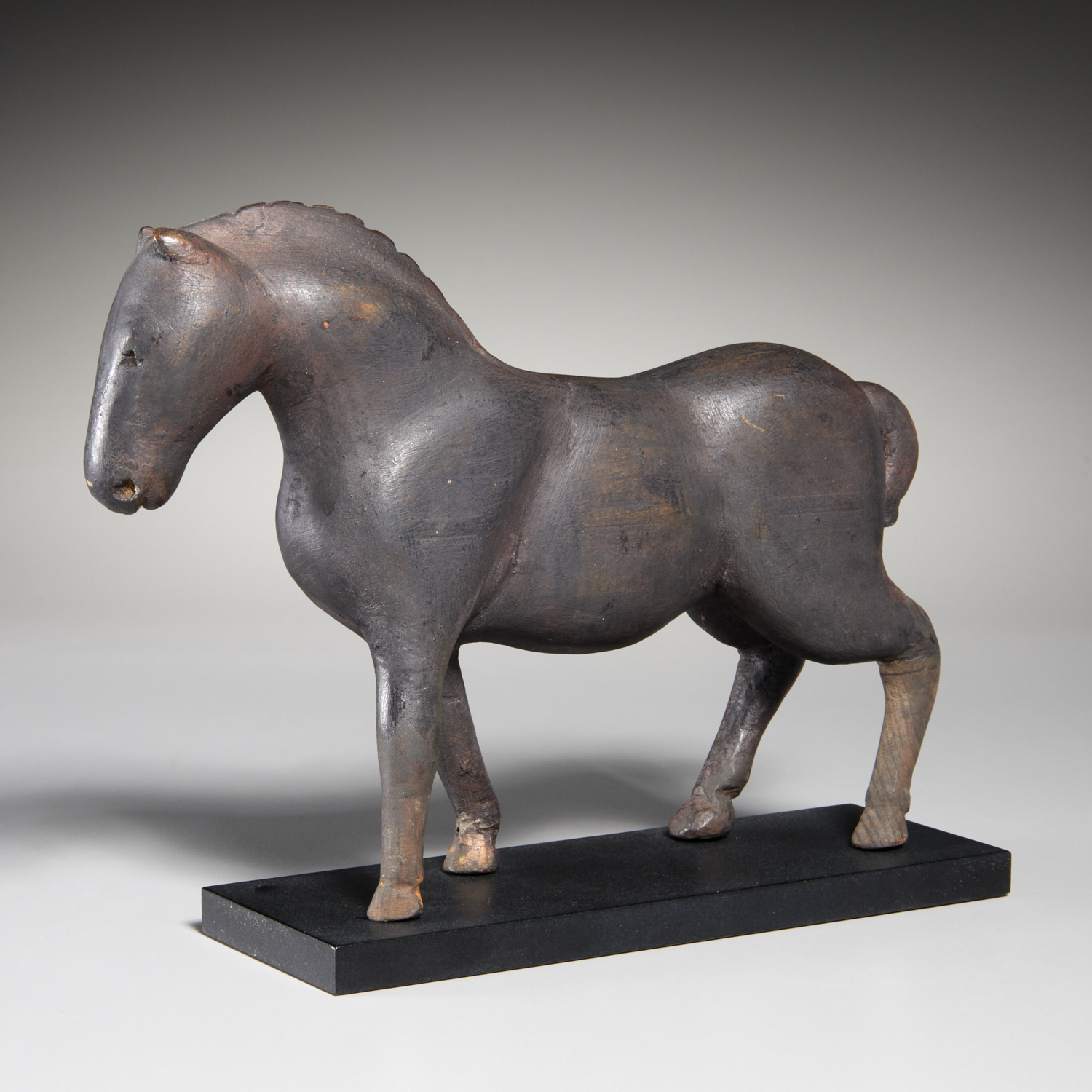 GOOD AMERICAN FOLK CARVED WOOD