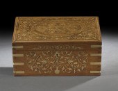 Good Anglo-Indian Mahogany Des