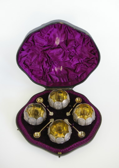 Good Cased Set of Four English