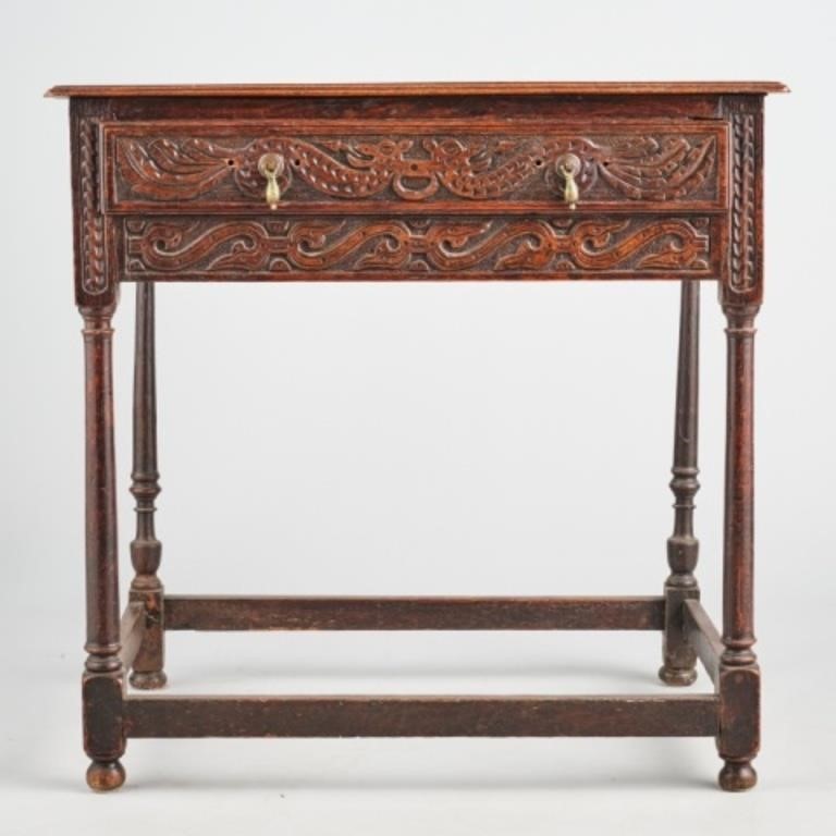 GOOD CHARLES II SIDE TABLECirca