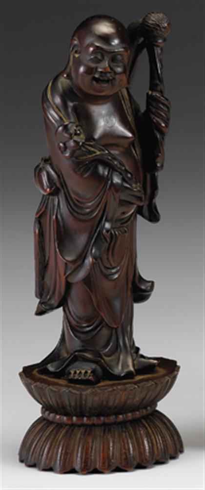Good Chinese boxwood figure   