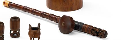 Good Chinese carved bamboo,