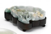 Good Chinese green jadeite bru