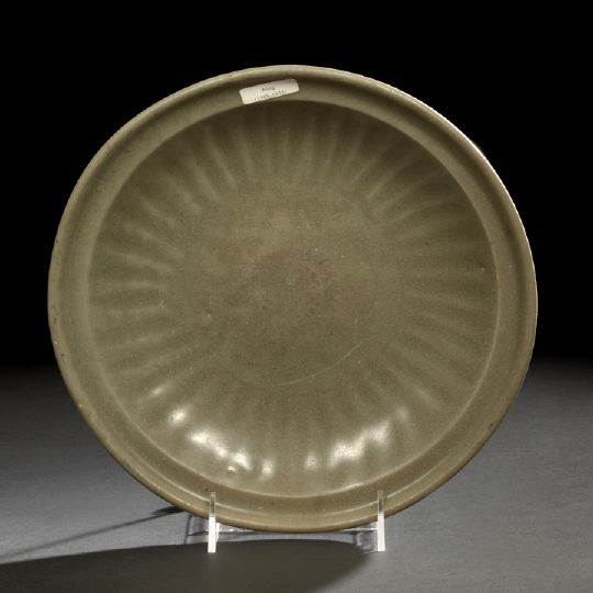 Good Chinese Molded Celadon