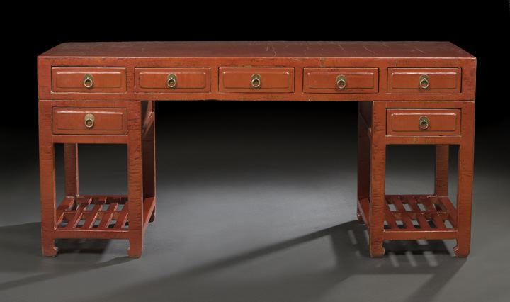 Good Chinese Red-Lacquered