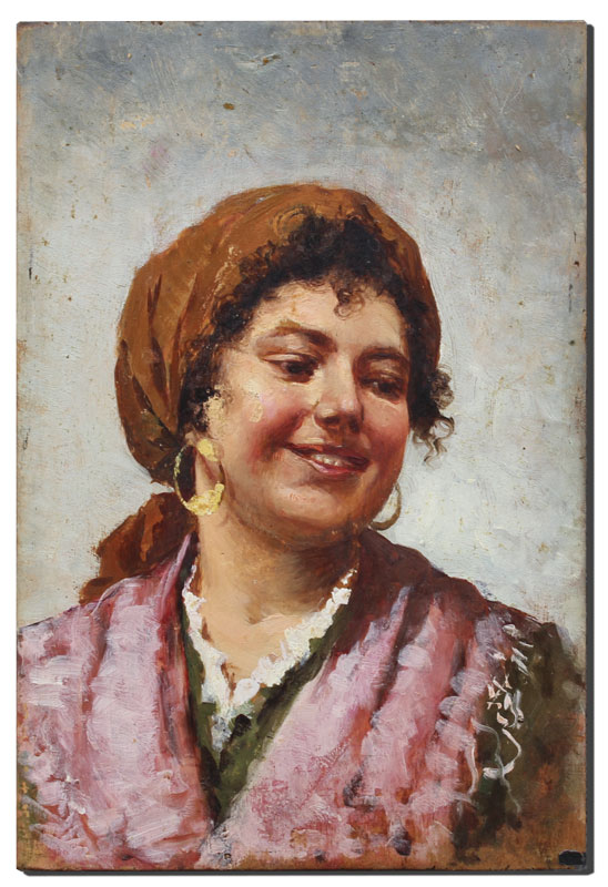 GOOD EARLY 20TH C. PORTRAIT OF A