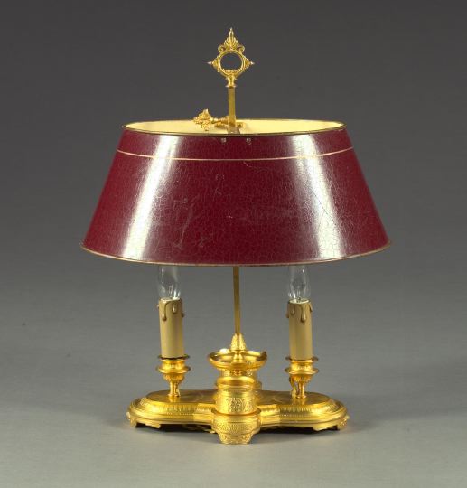 Good Elliptical French Gilt-Brass