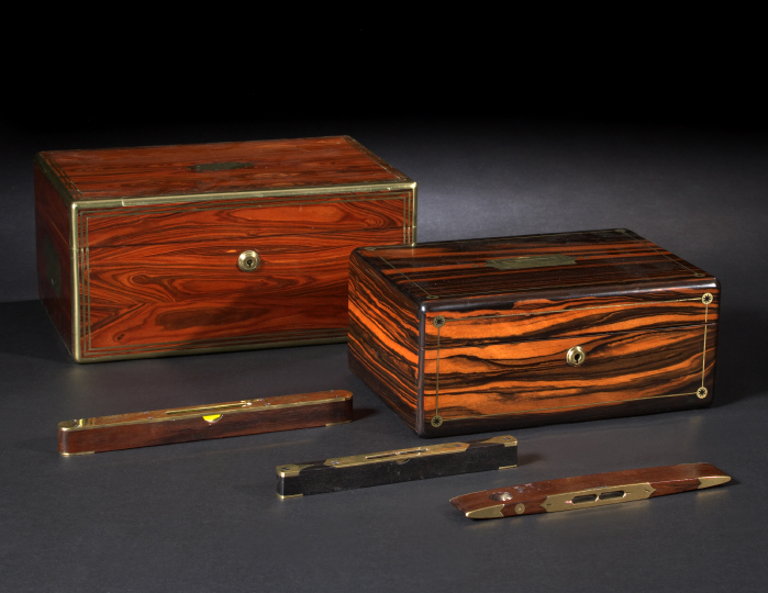 Good English Brass-Inlaid and