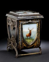 Good English Parcel-Gilt Cast-