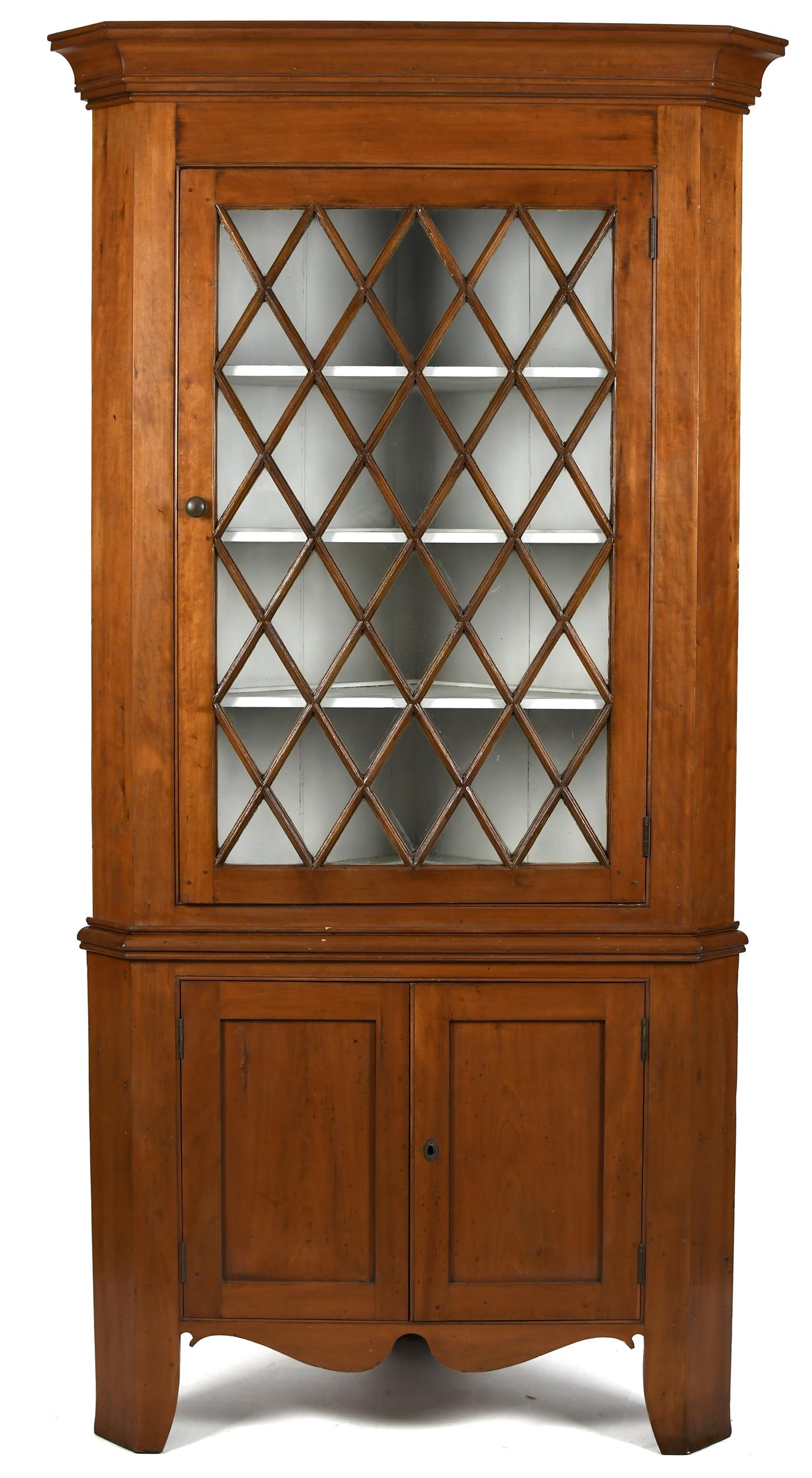 GOOD FEDERAL 19TH C. CHERRY TWO