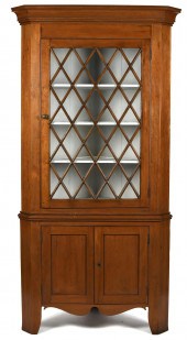 GOOD FEDERAL 19TH C. CHERRY TW