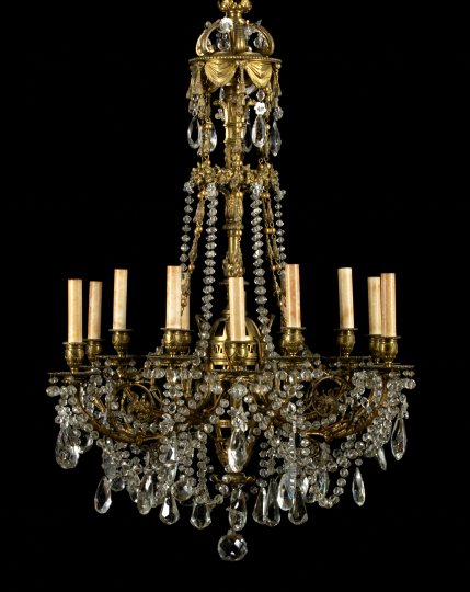 Good French Gilt-Brass and Cut