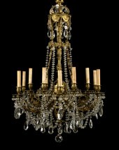Good French Gilt-Brass and Cut