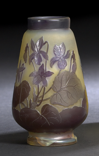 Good Galle Art Nouveau Cameo