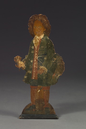 Good Georgian Polychromed Wooden
