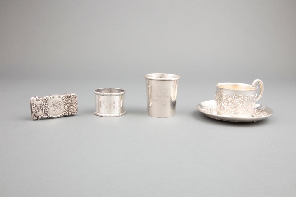 GOOD GROUP OF SMALL STERLING SILVER