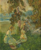 GOOD IMPRESSIONIST PAINTING BY