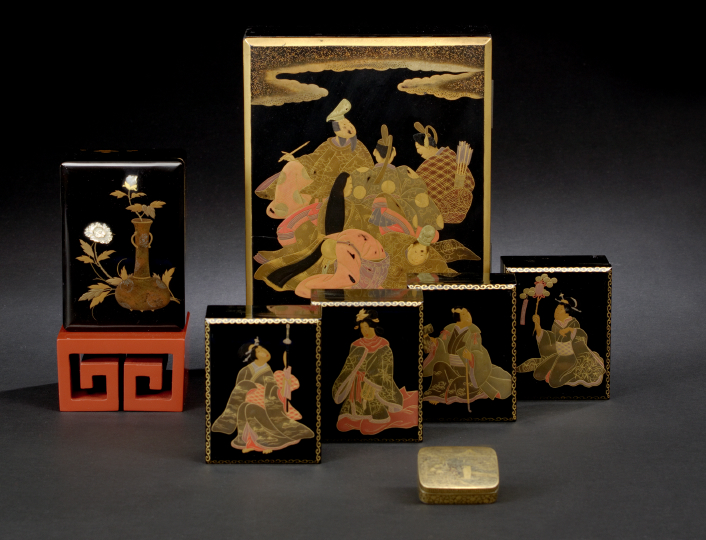 Good Japanese Multi-Colored Lacquer