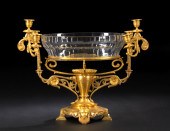 Good, Large Baccarat Gilt-Lacq