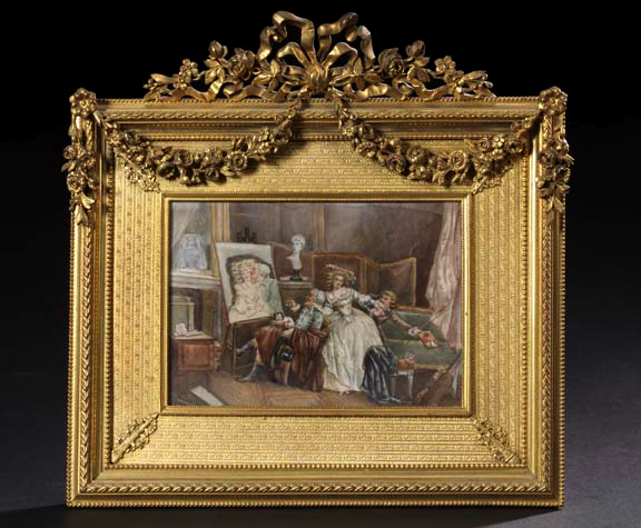 Good, Large French Miniature of