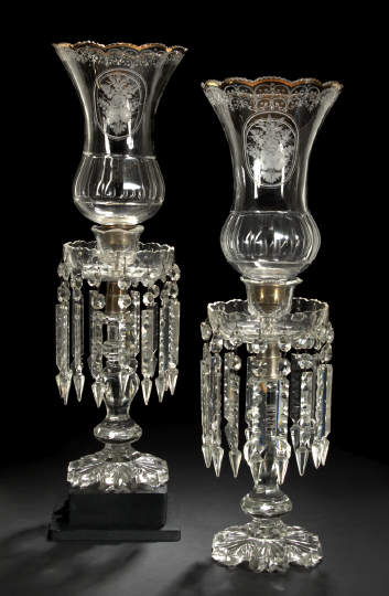 Good, Large Pair of Bohemian Richly