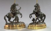 Good, Large Pair of Bronze-Pat