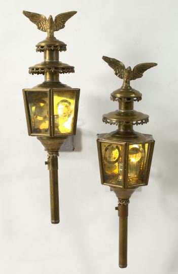 Good, Large Pair of English Brass