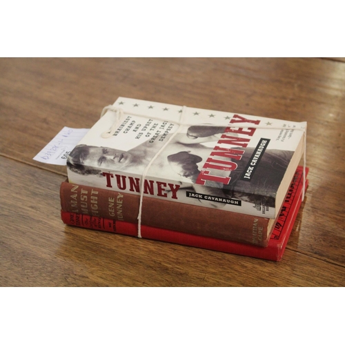Good lot of 3 on Gene Tunney: