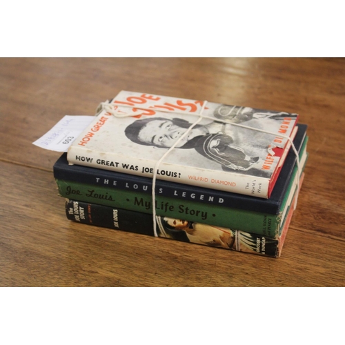 Good lot of 4 on Joe Louis. More