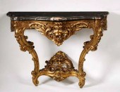 Good Louis XV-Style Carved Gil