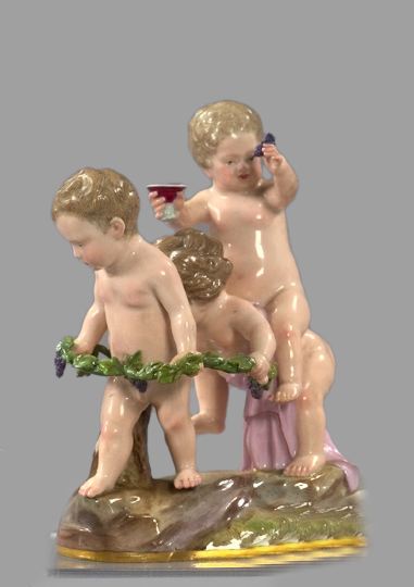 Good Meissen Porcelain Figural