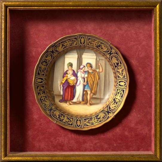 Good Meissen Porcelain Soup Plate,