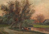 GOOD PAINTING SIGNED HOLZAPFEL