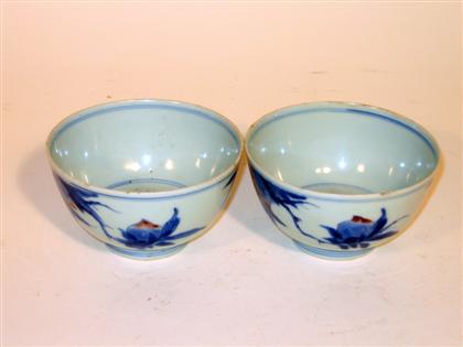 Good pair of Chinese copper-red and