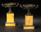 Good Pair of Continental Bronz