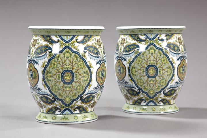 Good Pair of French Porcelain