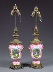 Good Pair of Napoleon III Gilt