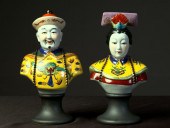 Good Pair of Porcelain Garnitu