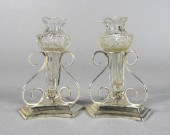 GOOD PAIR OF VICTORIAN HALLMAR