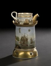 Good Paris Porcelain Veilleuse