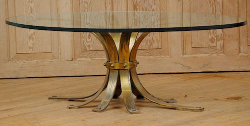 GOOD QUALITY BRONZE COFFEE TABLE