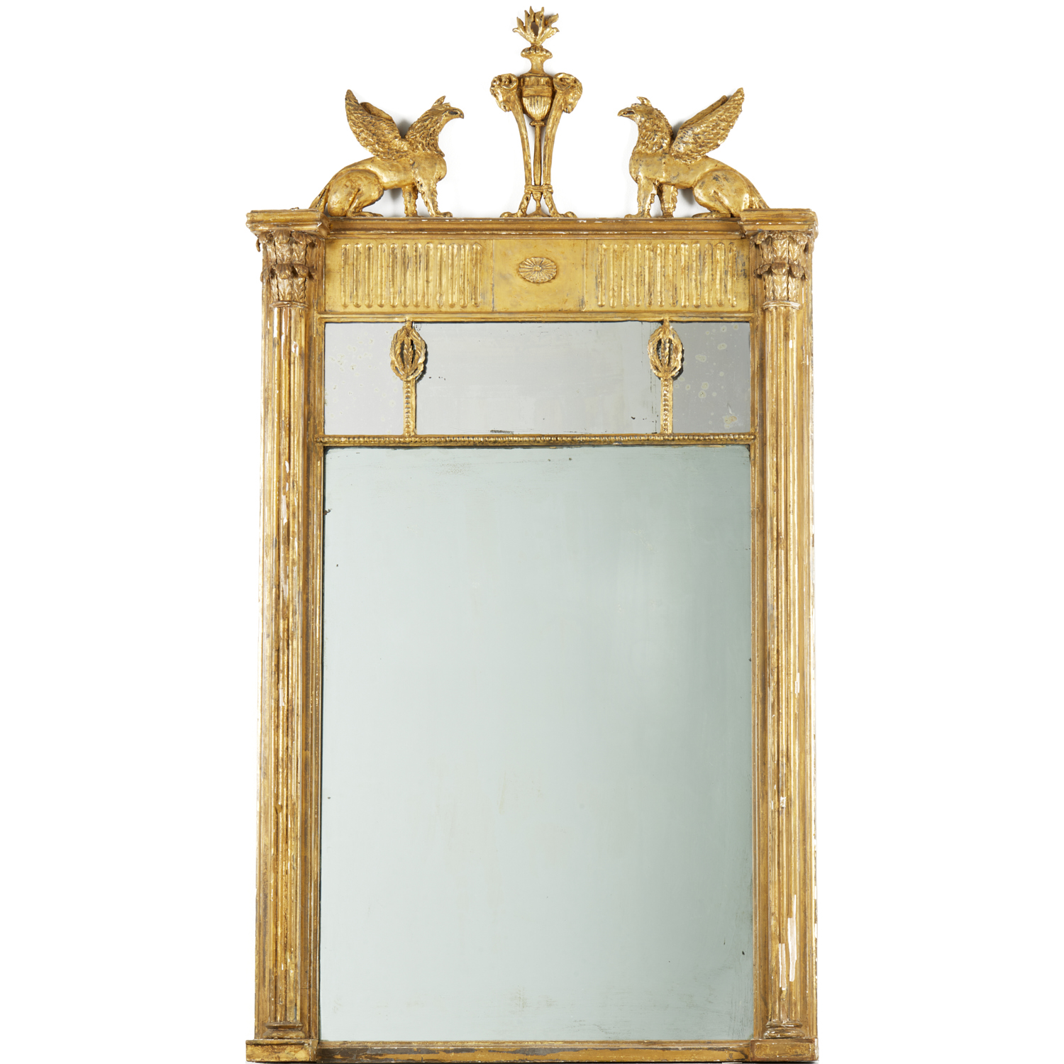 GOOD REGENCY GILTWOOD PIER MIRROR