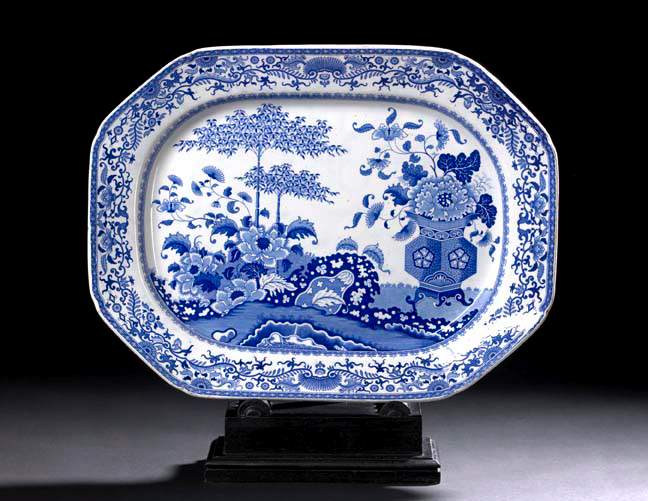 Good Staffordshire Blue-and-White