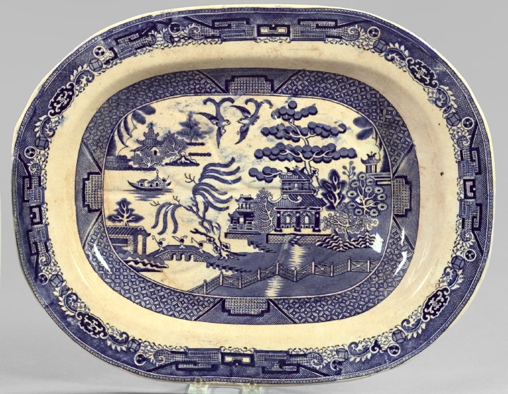 Good Staffordshire "Blue Willow"