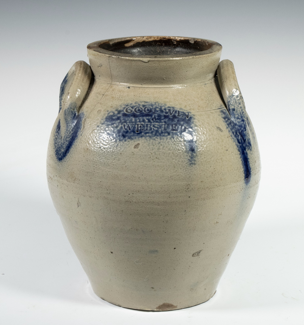 GOODWIN & WEBSTER OVOID STONEWARE
