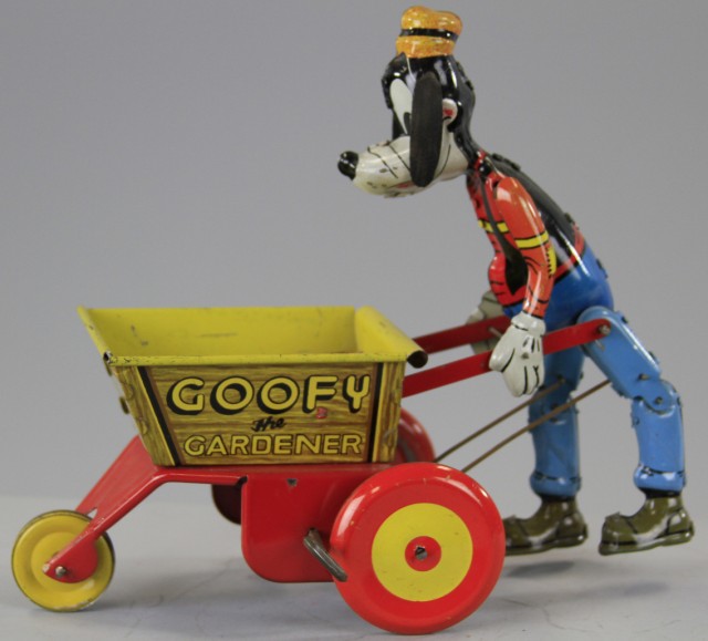 GOOFY THE GARDNER Marx lithographed