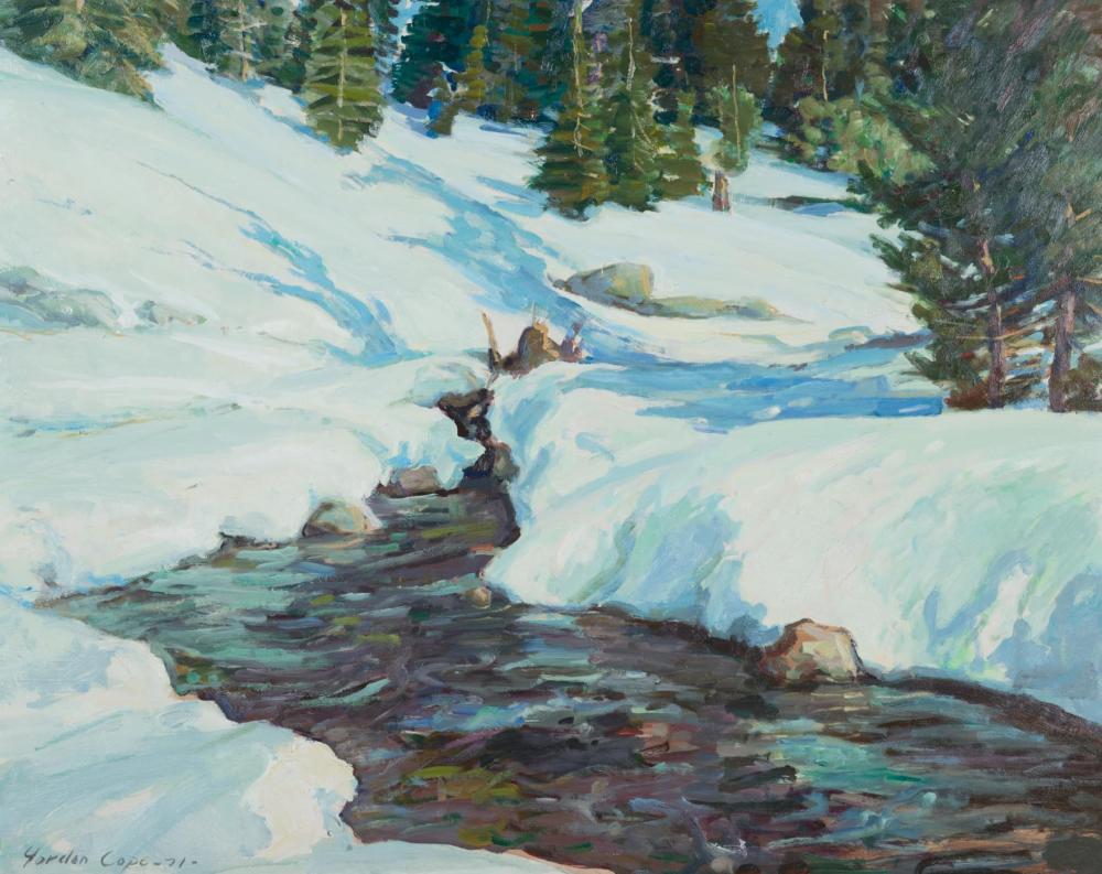 GORDON COPE OIL ON BOARDGORDON COPE